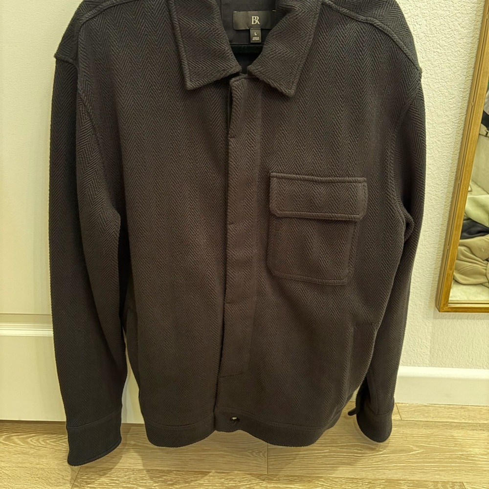 Banana Republic Black Shacket